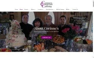 Corinne's Concepts In Catering of Huntington Station website