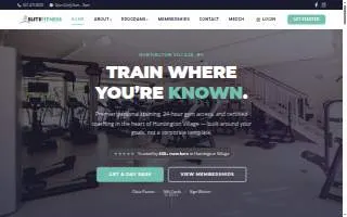 Elite Fitness of Huntington website