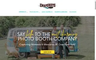 Snapshots Photo Booth Rentals LLC of Huntington Station website