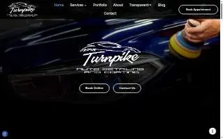 Turnpike Auto Detailing of Huntington Station website