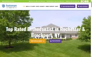 Bateman Orthodontics - Irondequoit website