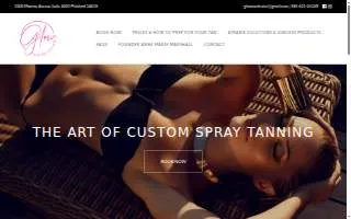 Glow Sunless Tanning of Irondequoit website
