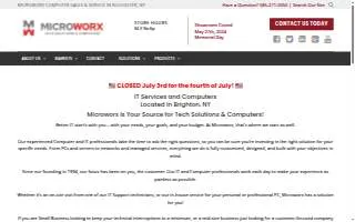 Microworx of Irondequoit website