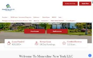 Moneyline New York, LLC of Irondequoit website