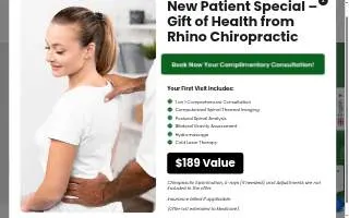 Rhino Chiropractic of Irondequoit website