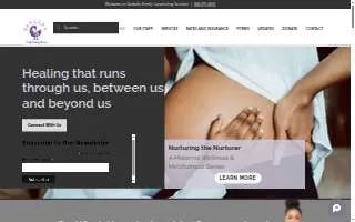 Sankofa Family Counseling website