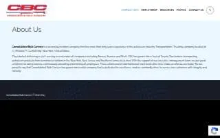 Consolidated Bulk Carriers Inc of Islip website