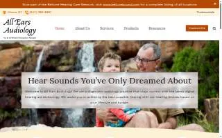 All Ears Audiology, A Part of the Beltone Hearing Care Network website