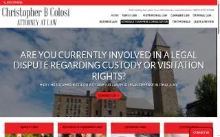 Christopher B Colosi Attorney at Law website