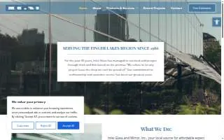 Inlet Glass & Mirror website