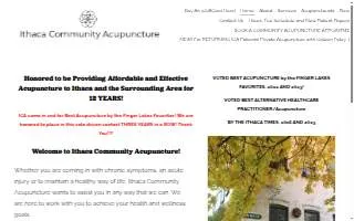 Ithaca Community Acupuncture website
