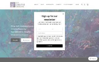 Ivy Creative Designs website