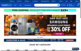 Sears Appliance Repair of Lincoln website