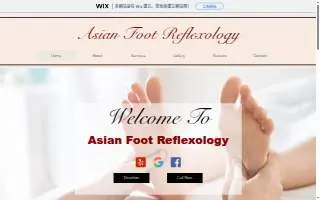 Asian Foot Reflexology website
