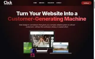 Click Media and Marketing website