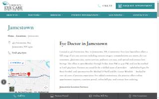 Community Eye Care Specialists - Jamestown
