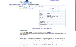 H Whitford Property Management
