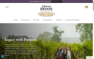 Johnson Estate Winery of Jamestown