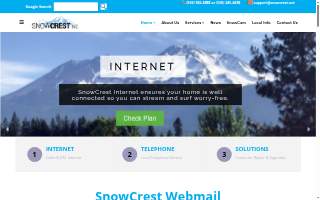 SnowCrest Digital website