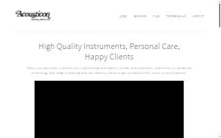 Acousticon Hearing Aid Center of Johnson City website