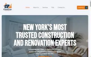 CasaCap Solutions website