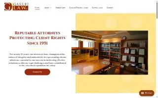 Garufi Law of Johnson City website