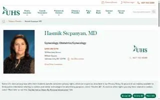 Hasmik Stepanyan, MD website