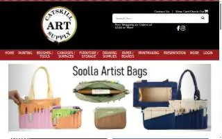 Catskill Art Supply website