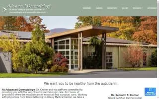 Dr. Kircher Kenneth at Advanced Dermatology website