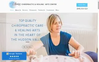 Estuary Healing Arts; A Chiropractic and Integrated Health Center - Kingston NY website