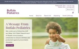 Buffalo Pediatric Associates LLP website