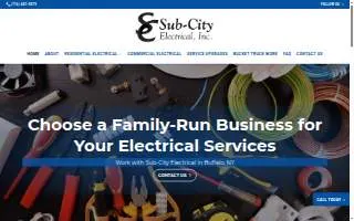 Sub-City Electrical website