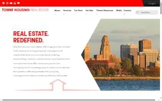 Towne Housing Real Estate - Buffalo website