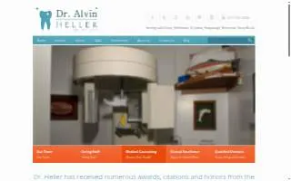 Dr. Alvin W. Heller, DDS, MD, FRCS website