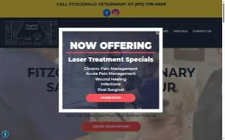 Fitzgerald Veterinary website