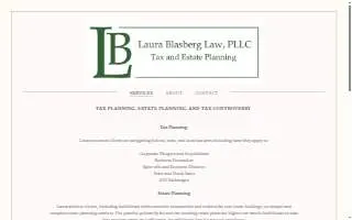 Laura Blasberg Law, PLLC of Lake Grove website