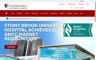 Stony Brook Family and Preventive Medicine website