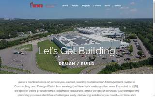 Aurora Contractors, LLC website