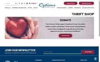 Community Living Thrift Shop of Lake Ronkonkoma website