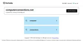 Computer Connections of Lancaster website