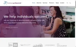 Developing Professionals website