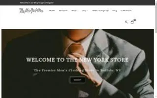 The New York Store website