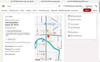 Walgreens of Lancaster website