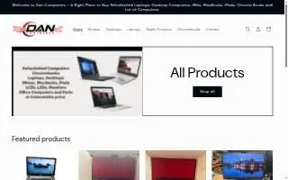 Dan Computers website