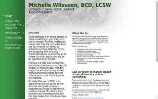 Michelle Wilsusen, LCSW-R, BCD website
