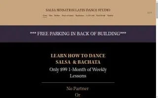 Salsa Sensation Latin Dance Studio of Levittown website