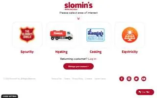 Slomin's - Alarms of Levittown website