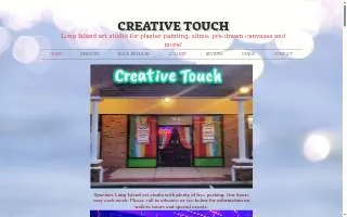 creative painting of Lindenhurst website