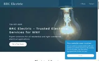 BRC Electric website