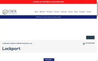 Community Health Center Of Lockport website